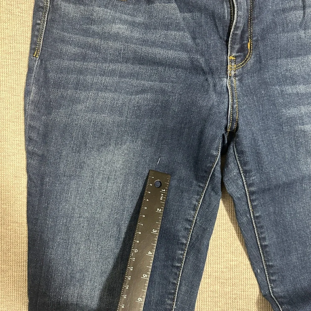 Judy Blue Straight Fit Dark Wash Jeans JB82356DK Blue Denim Womens Size‎ 15/32